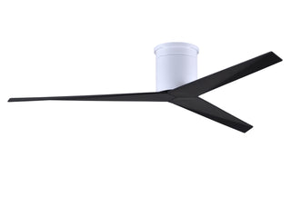Matthews Fan Company - EKH-WH-BK - 56" Ceiling Fan - Eliza-H - Gloss White