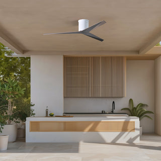 Eliza-H 56" Ceiling Fan in Gloss White