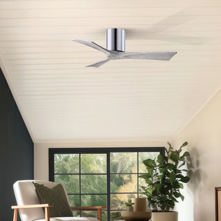 Irene-3H 42" Ceiling Fan in Polished Chrome