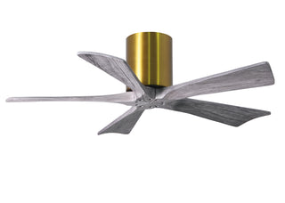 Matthews Fan Company - IR5H-BRBR-BW-42 - 42" Ceiling Fan - Irene-5H - Brushed Brass