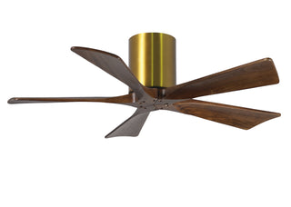 Matthews Fan Company - IR5H-BRBR-WA-42 - 42" Ceiling Fan - Irene-5H - Brushed Brass