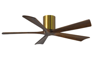 Matthews Fan Company - IR5H-BRBR-WA-52 - 52" Ceiling Fan - Irene-5H - Brushed Brass