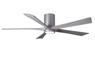 Matthews Fan Company - IR5HLK-BN-BW-60 - 60" Ceiling Fan - Irene-5HLK - Brushed Nickel