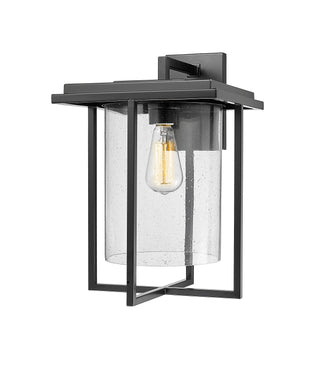 Adair 1-Light Outdoor Wall Sconce Powder Coated Black