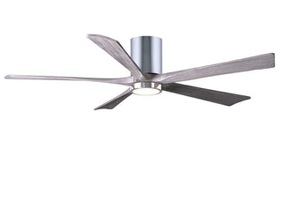 Matthews Fan Company - IR5HLK-CR-BW-60 - 60" Ceiling Fan - Irene-5HLK - Polished Chrome