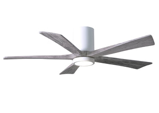 Matthews Fan Company - IR5HLK-WH-BW-52 - 52" Ceiling Fan - Irene-5HLK - Gloss White