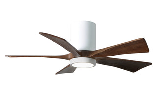 Matthews Fan Company - IR5HLK-WH-WA-42 - 42" Ceiling Fan - Irene-5HLK - Gloss White