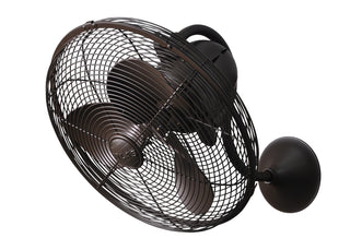Matthews Fan Company - LL-TB - 16" Wall Fan - Laura - Textured Bronze