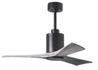 Patricia-3 42" Ceiling Fan in Matte Black