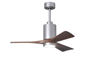 Matthews Fan Company - PA3-BN-WA-42 - 42" Ceiling Fan - Patricia-3 - Brushed Nickel