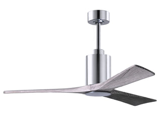Patricia-3 52" Ceiling Fan in Polished Chrome