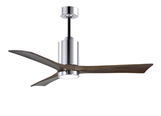 Matthews Fan Company - PA3-CR-WA-52 - 52" Ceiling Fan - Patricia-3 - Polished Chrome