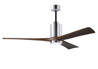 Matthews Fan Company - PA3-CR-WA-60 - 60" Ceiling Fan - Patricia-3 - Polished Chrome