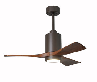 Matthews Fan Company - PA3-TB-WA-42 - 42" Ceiling Fan - Patricia-3 - Textured Bronze