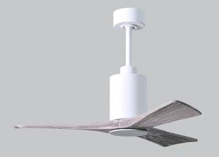 Patricia-3 42" Ceiling Fan in Gloss White
