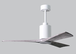 Patricia-3 52" Ceiling Fan in Gloss White