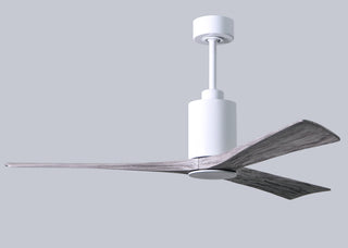 Patricia-3 60" Ceiling Fan in Gloss White