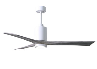 Matthews Fan Company - PA3-WH-BW-60 - 60" Ceiling Fan - Patricia-3 - Gloss White