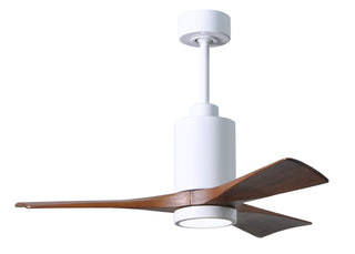 Matthews Fan Company - PA3-WH-WA-42 - 42" Ceiling Fan - Patricia-3 - Gloss White