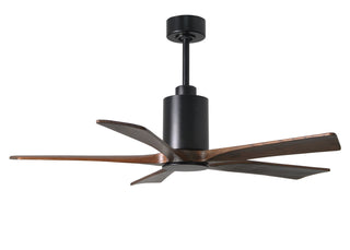 Patricia-5 52" Ceiling Fan in Matte Black