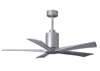 Patricia-5 52" Ceiling Fan in Brushed Nickel