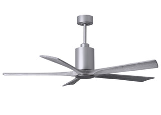 Patricia-5 60" Ceiling Fan in Brushed Nickel
