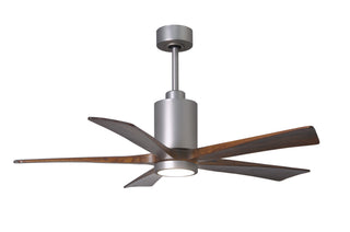 Matthews Fan Company - PA5-BN-WA-52 - 52" Ceiling Fan - Patricia-5 - Brushed Nickel