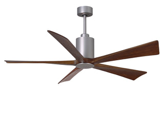 Patricia-5 60" Ceiling Fan in Brushed Nickel