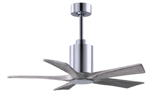 Patricia-5 42" Ceiling Fan in Polished Chrome