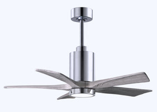 Matthews Fan Company - PA5-CR-BW-42 - 42" Ceiling Fan - Patricia-5 - Polished Chrome
