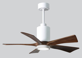 Patricia-5 42" Ceiling Fan in Gloss White