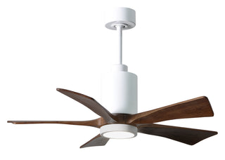Matthews Fan Company - PA5-WH-WA-42 - 42" Ceiling Fan - Patricia-5 - Gloss White