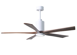 Matthews Fan Company - PA5-WH-WA-60 - 60" Ceiling Fan - Patricia-5 - Gloss White