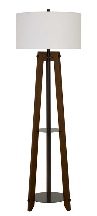 Cal Lighting - BO-2833FL - One Light Floor Lamp - Bilzen - Walnut