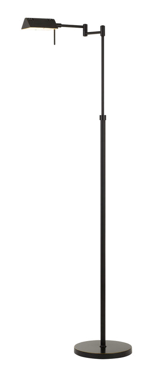 Cal Lighting - BO-2844FL-1-DB - LED Swing Arm Floor lamp - Clemson - Dark Bronze
