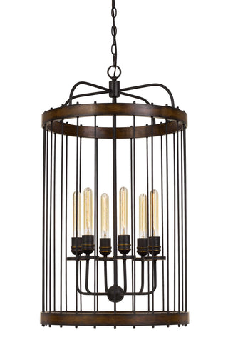 Cal Lighting - FX-3700-6 - Six Light Pendant - Cantania - Metal