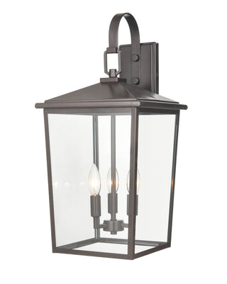 Fetterton 3-Light Outdoor Wall Sconce Powder Coated Bronze