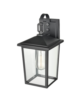 Fetterton 1-Light Outdoor Wall Sconce Powder Coated Black