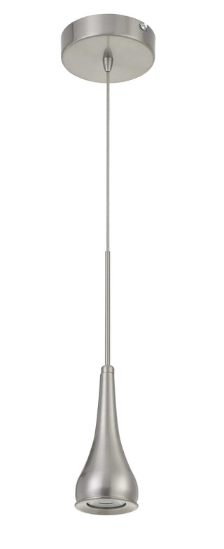 Cal Lighting - UP-1117 - LED Pendant - Kornos - Brushed Steel