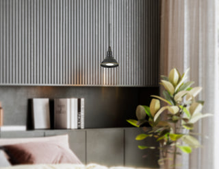 Kampia LED Pendant in Dark Bronze