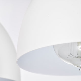 Sloan Two Light Vanity in Matte Black / Matte White
