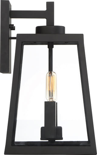 Halifax Two Light Wall Lantern in Matte Black