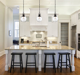 Skyloft One Light Pendant in Aged Bronze / Clear