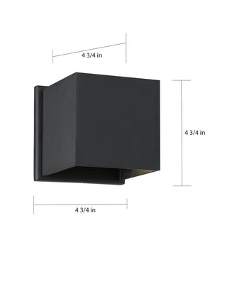 Lightgate LED Wall Sconce in Matte Black