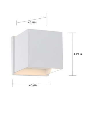 Lightgate LED Wall Sconce in Matte White
