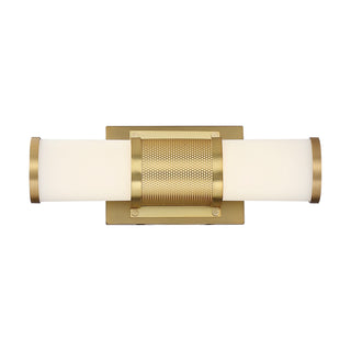 Caper LED Vanity in Brushed Brass