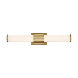 Caper LED Vanity in Brushed Brass