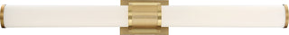 Caper LED Vanity in Brushed Brass