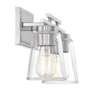 Calhoun Two Light Bath Bar in Satin Nickel