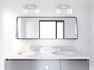 Calhoun Two Light Bath Bar in Satin Nickel